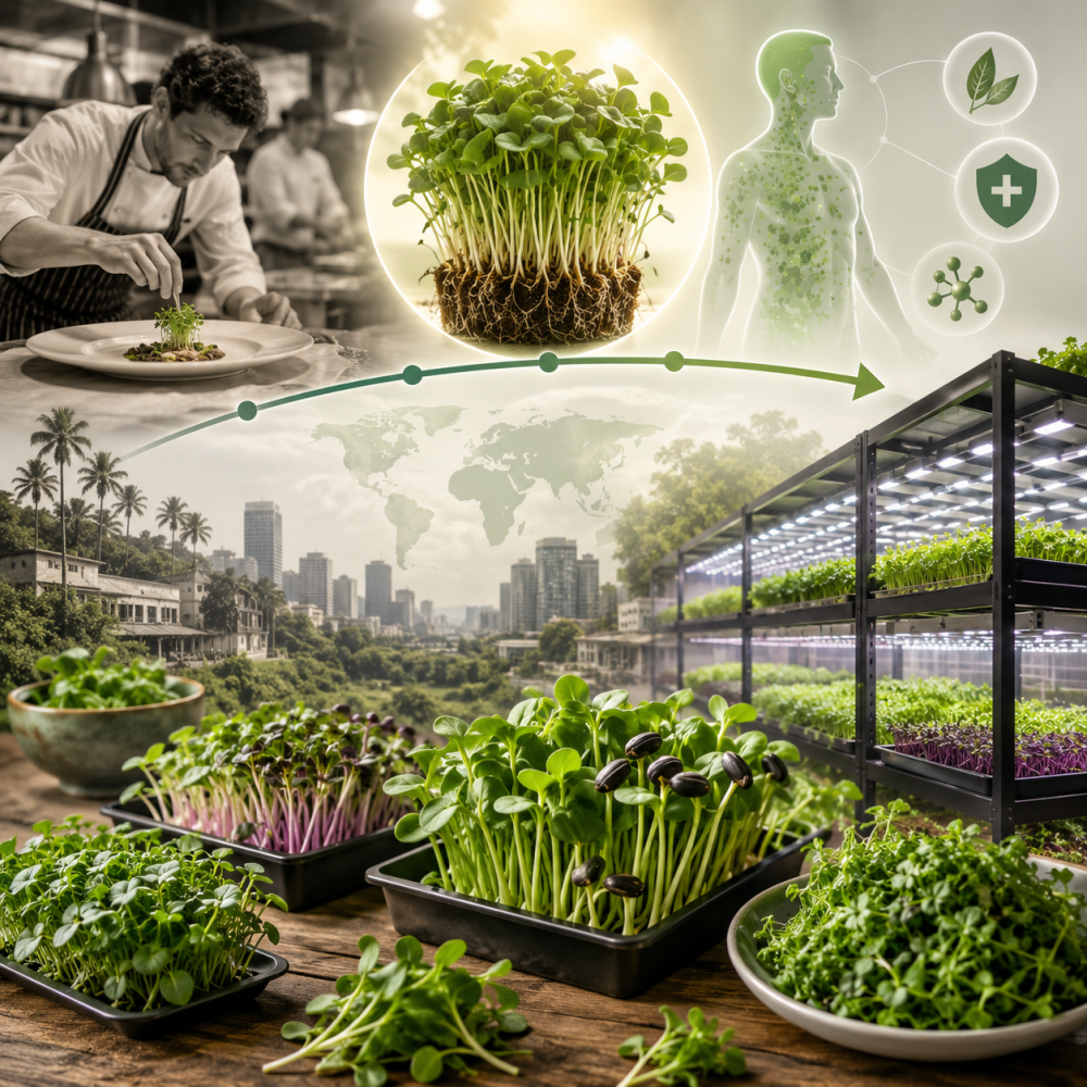 History of Microgreens