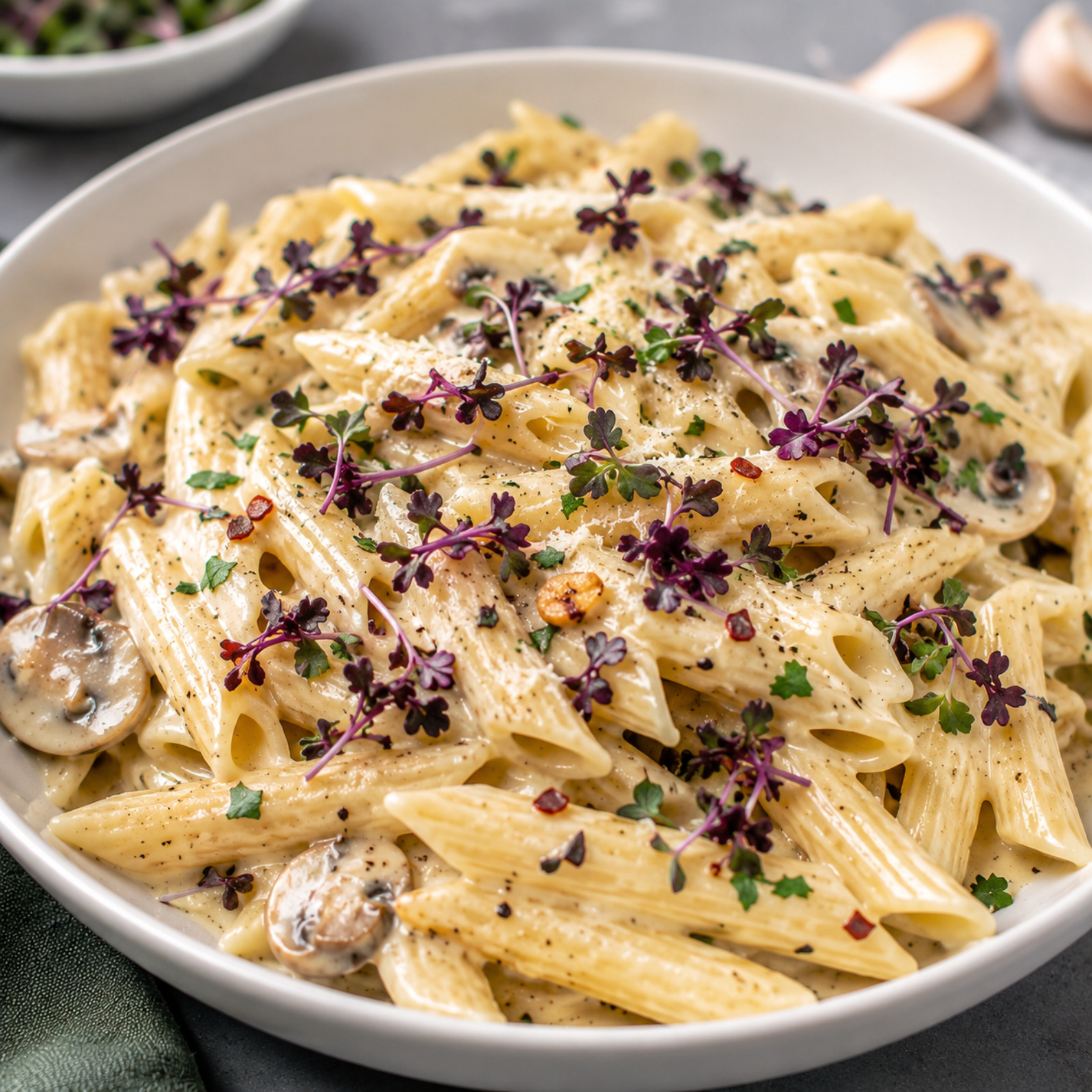 Creamy Garlic Pasta